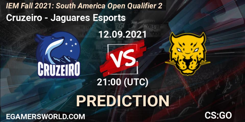 Cruzeiro - Jaguares Esports: прогноз. 12.09.2021 at 21:10, Counter-Strike (CS2), IEM Fall 2021: South America Open Qualifier 2
