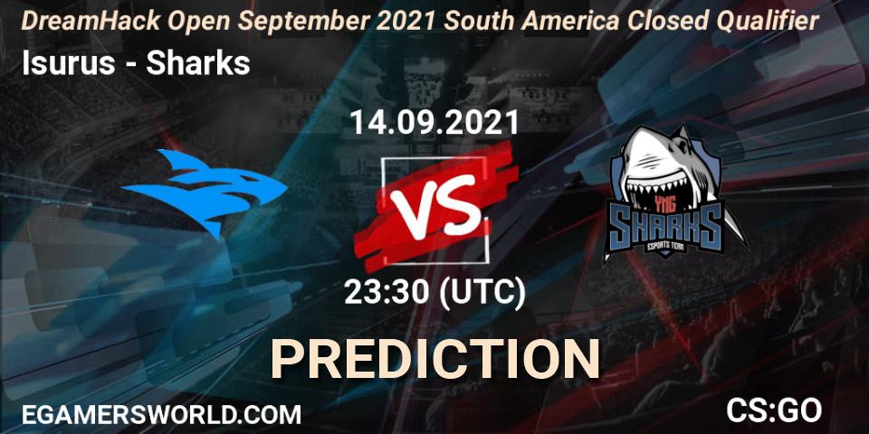 Isurus - Sharks: прогноз. 15.09.2021 at 00:20, Counter-Strike (CS2), DreamHack Open September 2021 South America Closed Qualifier