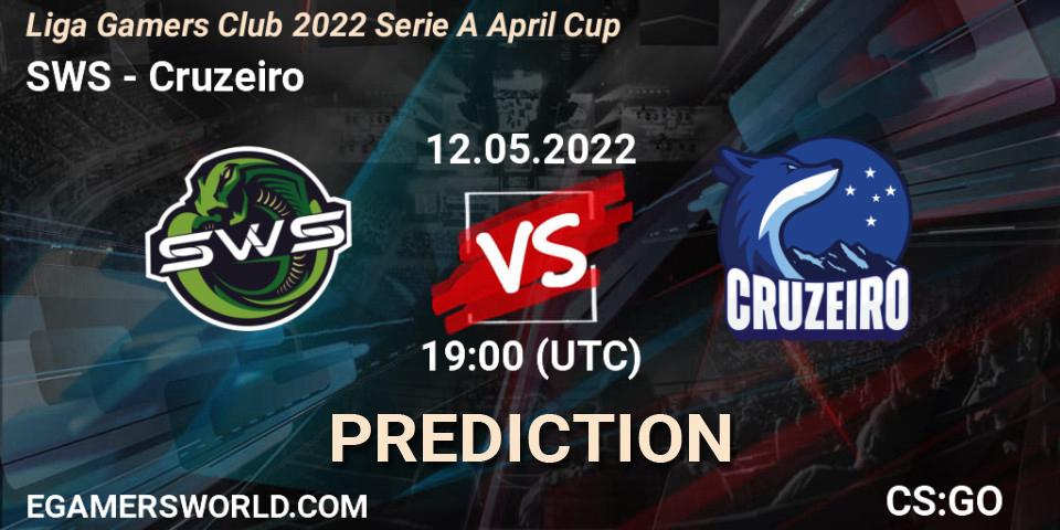 SWS - Cruzeiro: прогноз. 12.05.2022 at 19:00, Counter-Strike (CS2), Liga Gamers Club 2022 Serie A April Cup