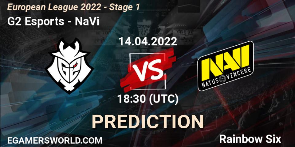 G2 Esports - NaVi: прогноз. 14.04.22, Rainbow Six, European League 2022 - Stage 1