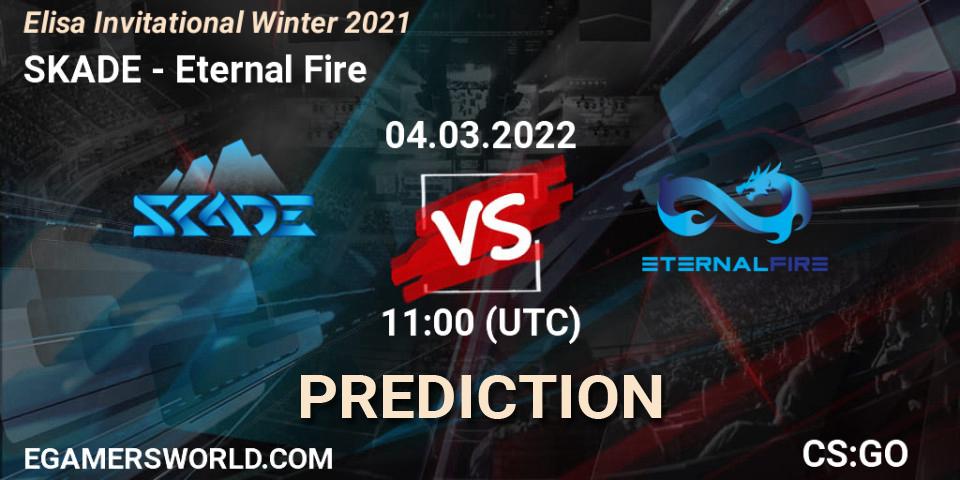 SKADE - Eternal Fire: прогноз. 04.03.2022 at 11:00, Counter-Strike (CS2), Elisa Invitational Winter 2021