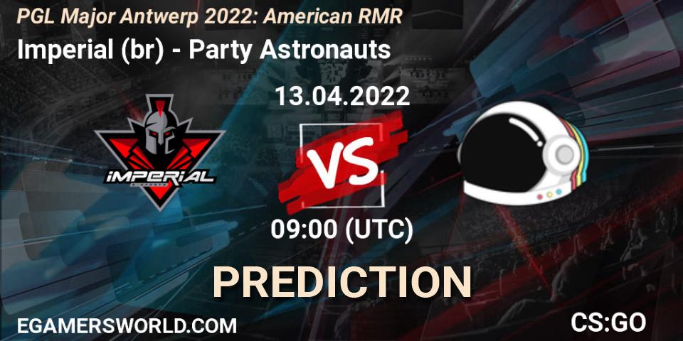 Imperial (br) - Party Astronauts: прогноз. 13.04.2022 at 09:05, Counter-Strike (CS2), PGL Major Antwerp 2022: American RMR