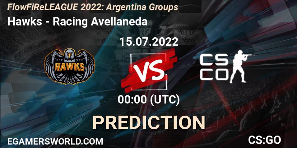 Hawks - Racing Avellaneda: прогноз. 14.07.22, CS2 (CS:GO), FlowFiReLEAGUE 2022: Argentina Groups
