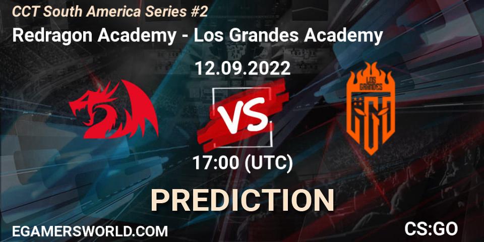 Redragon Academy - Los Grandes Academy: прогноз. 12.09.2022 at 17:00, Counter-Strike (CS2), CCT South America Series #2