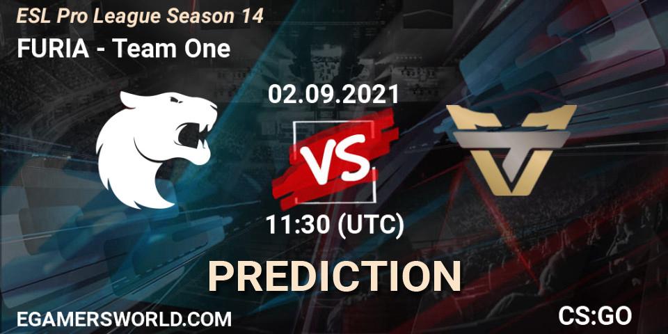 FURIA - Team One: прогноз. 02.09.21, CS2 (CS:GO), ESL Pro League Season 14