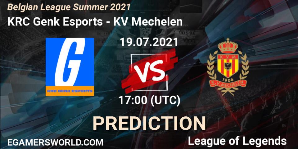 KRC Genk Esports - KV Mechelen: прогноз. 21.06.2021 at 19:00, LoL, Belgian League Summer 2021