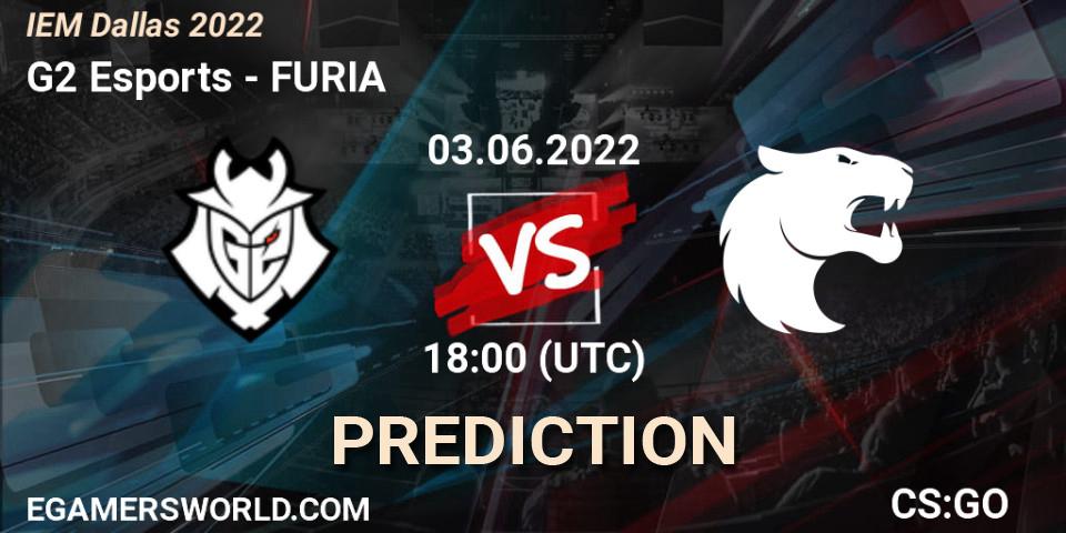 G2 Esports - FURIA: прогноз. 03.06.2022 at 18:00, Counter-Strike (CS2), IEM Dallas 2022