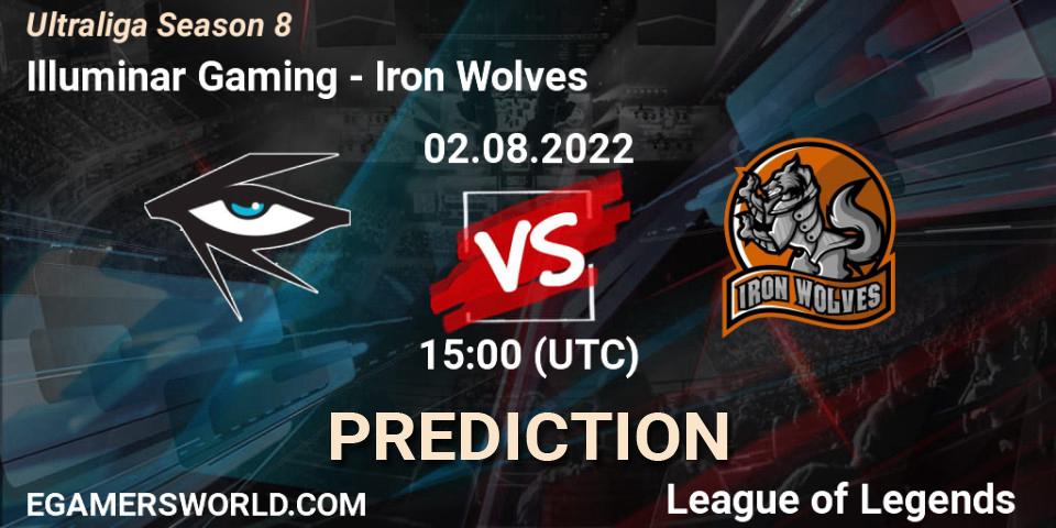 Illuminar Gaming - Iron Wolves: прогноз. 02.08.22, LoL, Ultraliga Season 8