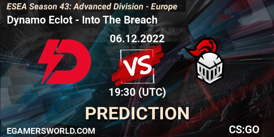 Dynamo Eclot - Into The Breach: прогноз. 07.12.2022 at 13:00, Counter-Strike (CS2), ESEA Season 43: Advanced Division - Europe