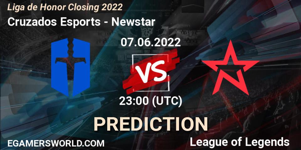 Cruzados Esports - Newstar: прогноз. 07.06.2022 at 23:00, LoL, Liga de Honor Closing 2022