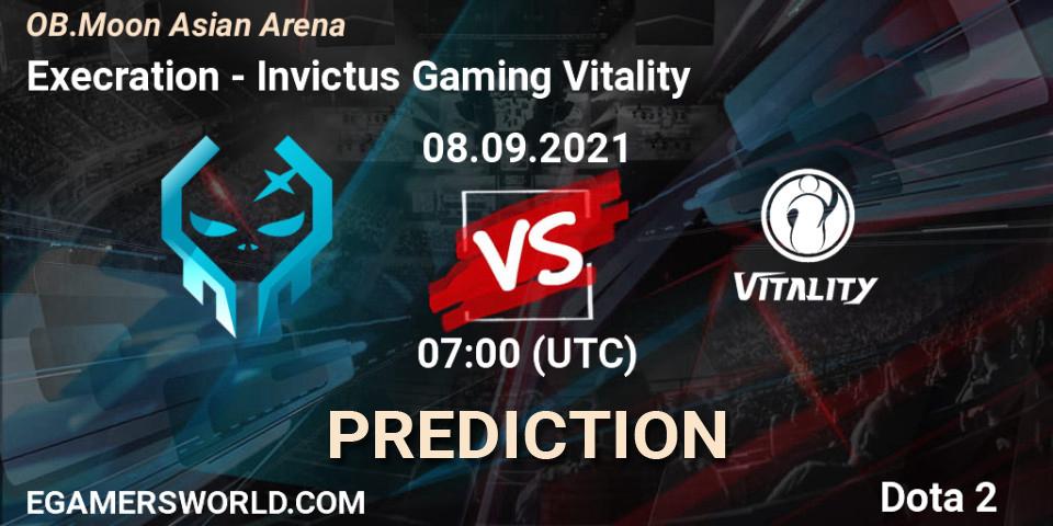 Execration - Invictus Gaming Vitality: прогноз. 08.09.2021 at 07:26, Dota 2, OB.Moon Asian Arena