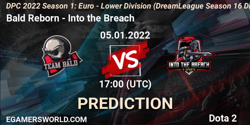 Bald Reborn - Into the Breach: прогноз. 05.01.2022 at 16:56, Dota 2, DPC 2022 Season 1: Euro - Lower Division (DreamLeague Season 16 DPC WEU)