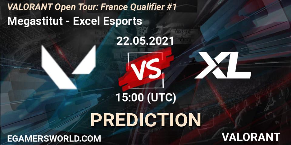 Megastitut - Excel Esports: прогноз. 22.05.2021 at 13:00, VALORANT, VALORANT Open Tour: France Qualifier #1