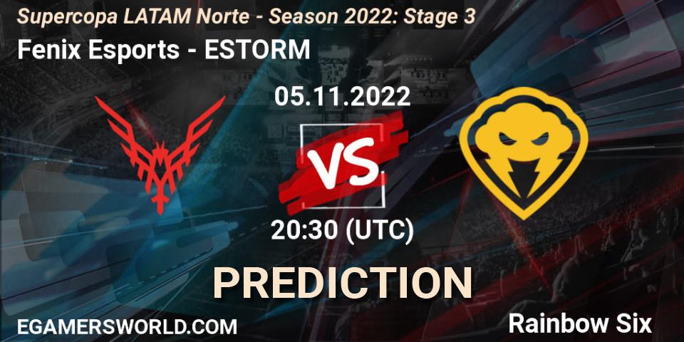 Fenix Esports - ESTORM: прогноз. 04.11.2022 at 20:30, Rainbow Six, Supercopa LATAM Norte - Season 2022: Stage 3