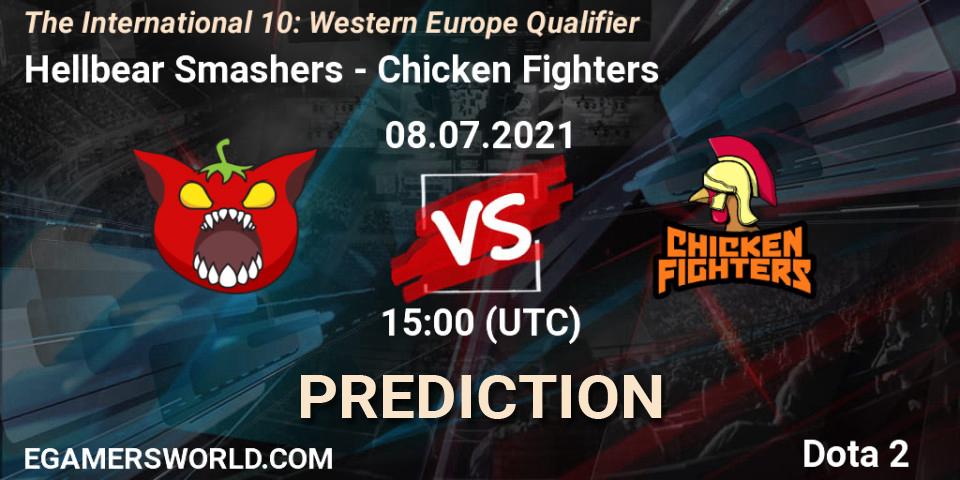 Hellbear Smashers - Chicken Fighters: прогноз. 08.07.2021 at 15:22, Dota 2, The International 10: Western Europe Qualifier