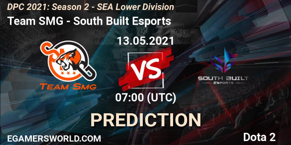 Team SMG - South Built Esports: прогноз. 13.05.2021 at 06:20, Dota 2, DPC 2021: Season 2 - SEA Lower Division