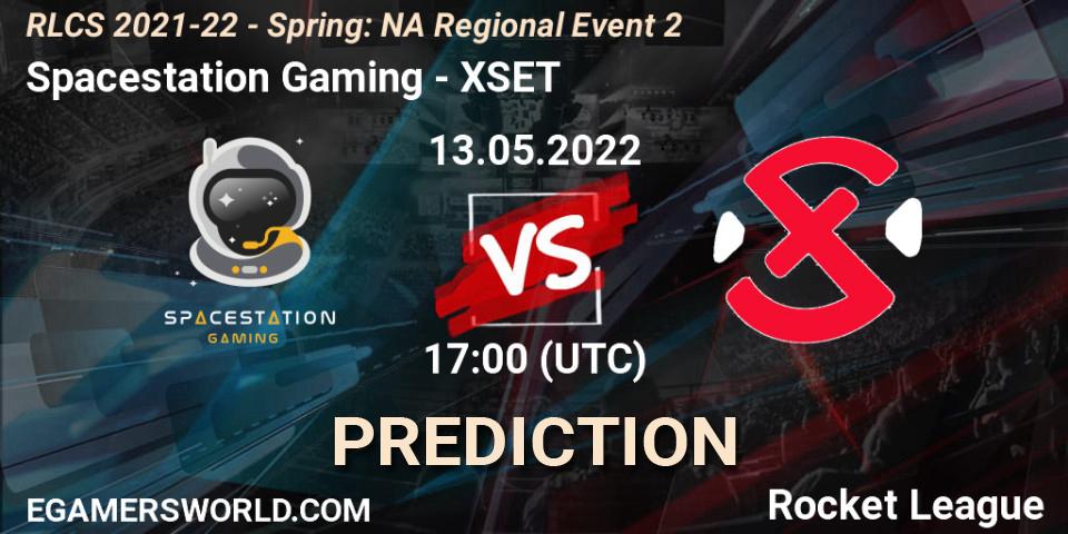 Spacestation Gaming - XSET: прогноз. 13.05.2022 at 17:00, Rocket League, RLCS 2021-22 - Spring: NA Regional Event 2