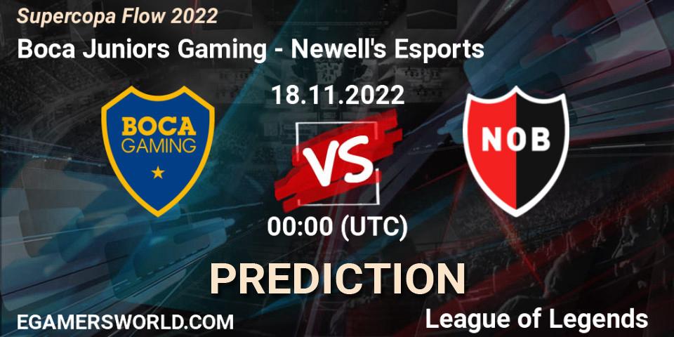 Boca Juniors Gaming - Newell's Esports: прогноз. 18.11.22, LoL, Supercopa Flow 2022