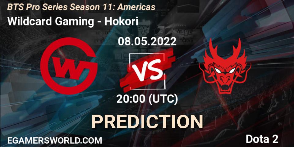 Wildcard Gaming - Hokori: прогноз. 03.05.22, Dota 2, BTS Pro Series Season 11: Americas