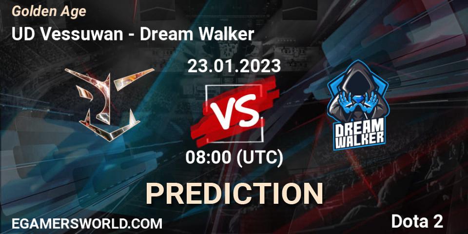 UD Vessuwan - Dream Walker: прогноз. 23.01.23, Dota 2, Golden Age