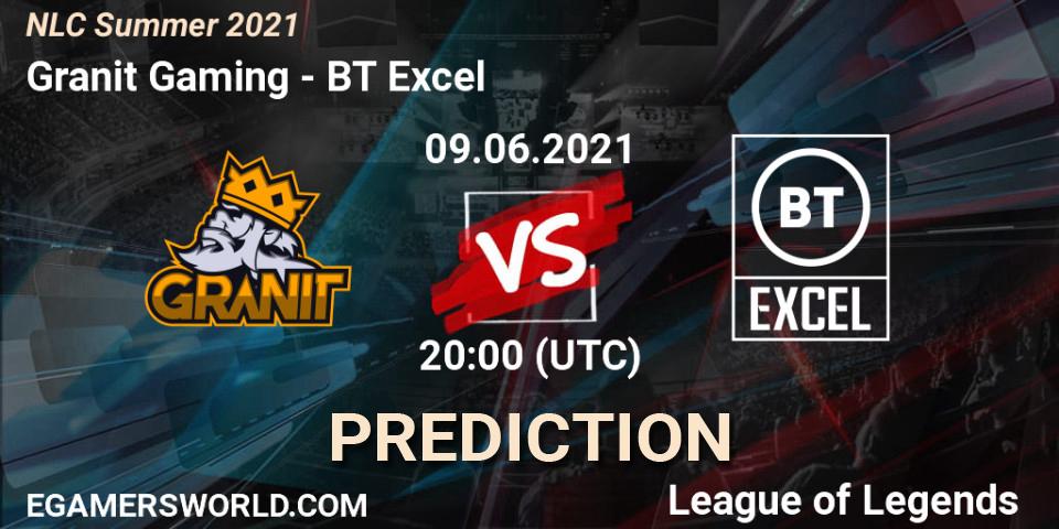 Granit Gaming - BT Excel: прогноз. 09.06.2021 at 20:00, LoL, NLC Summer 2021