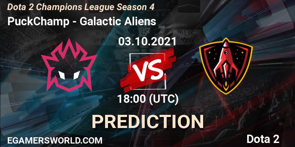 V Gaming - Galactic Aliens: прогноз. 03.10.2021 at 18:01, Dota 2, Dota 2 Champions League Season 4