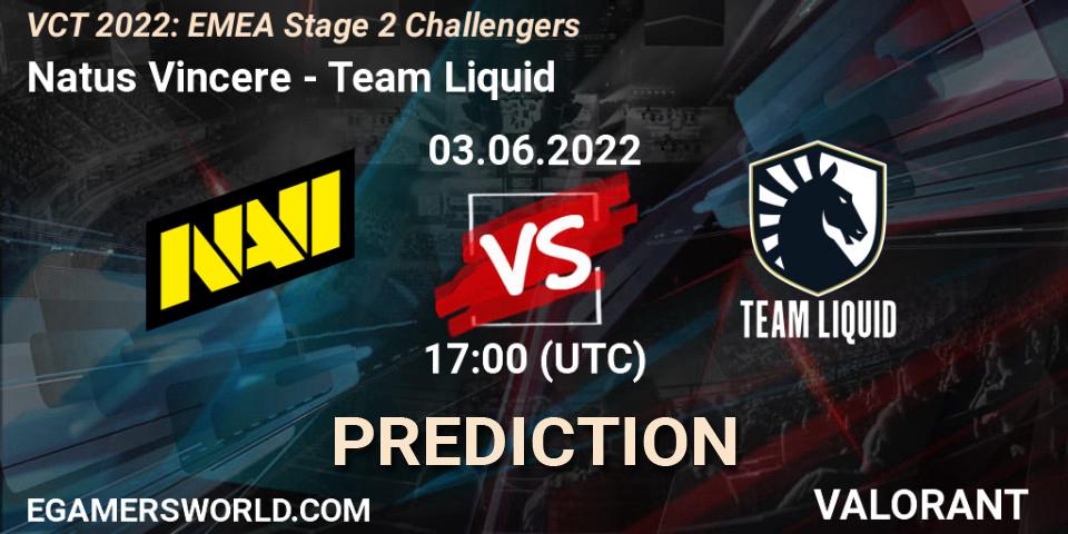 Natus Vincere - Team Liquid: прогноз. 03.06.22, VALORANT, VCT 2022: EMEA Stage 2 Challengers