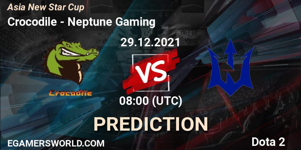 Crocodile - Neptune Gaming: прогноз. 29.12.2021 at 07:06, Dota 2, Asia New Star Cup