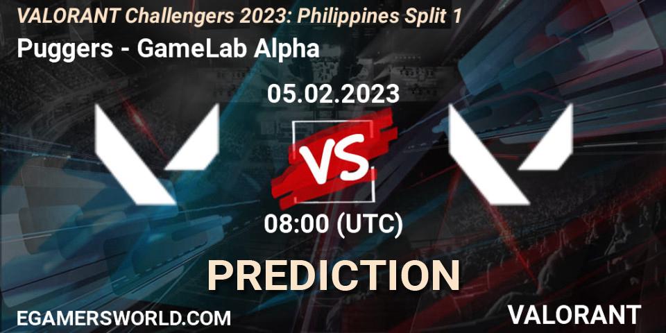 Puggers - GameLab Alpha: прогноз. 05.02.23, VALORANT, VALORANT Challengers 2023: Philippines Split 1