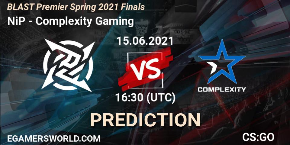 NiP - Complexity Gaming: прогноз. 15.06.2021 at 17:05, Counter-Strike (CS2), BLAST Premier Spring 2021 Finals