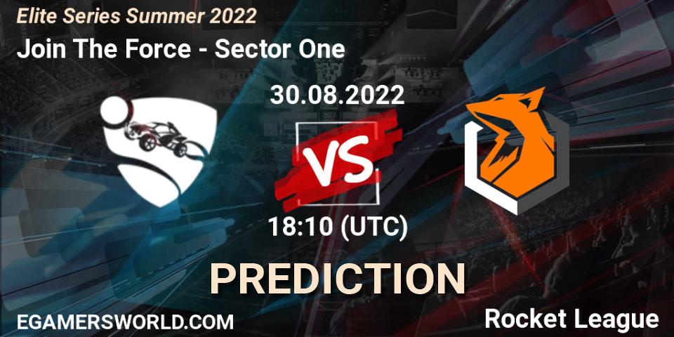 Join The Force - Sector One: прогноз. 30.08.22, Rocket League, Elite Series Summer 2022
