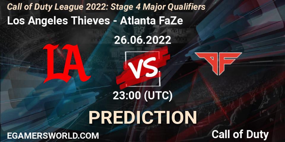 Los Angeles Thieves - Atlanta FaZe: прогноз. 26.06.22, Call of Duty, Call of Duty League 2022: Stage 4
