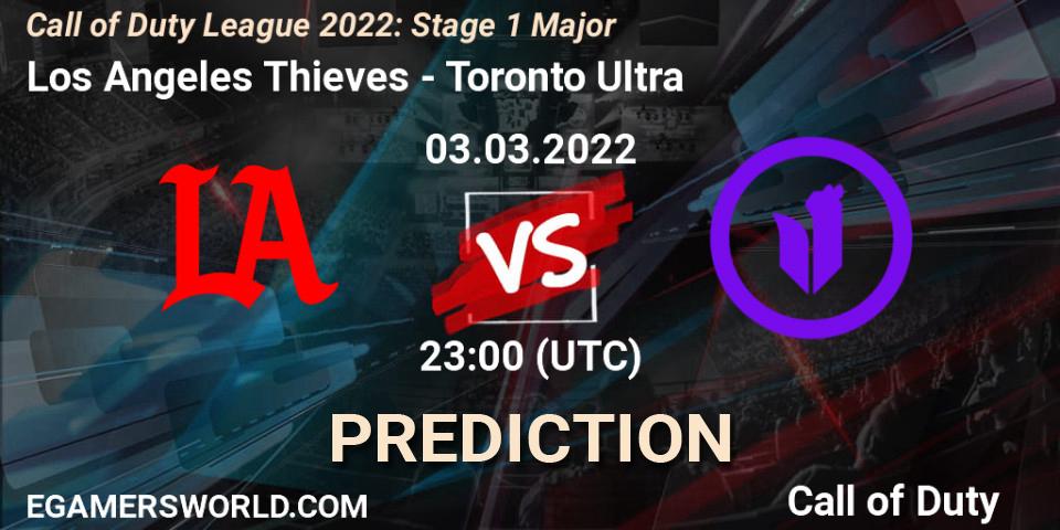 Los Angeles Thieves - Toronto Ultra: прогноз. 03.03.2022 at 23:00, Call of Duty, Call of Duty League 2022: Stage 1 Major