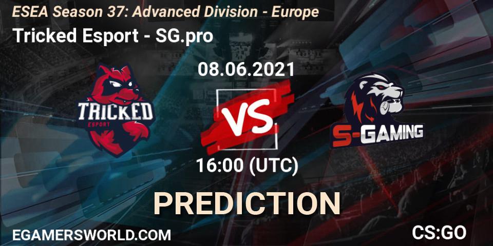 Tricked Esport - SG.pro: прогноз. 08.06.21, CS2 (CS:GO), ESEA Season 37: Advanced Division - Europe