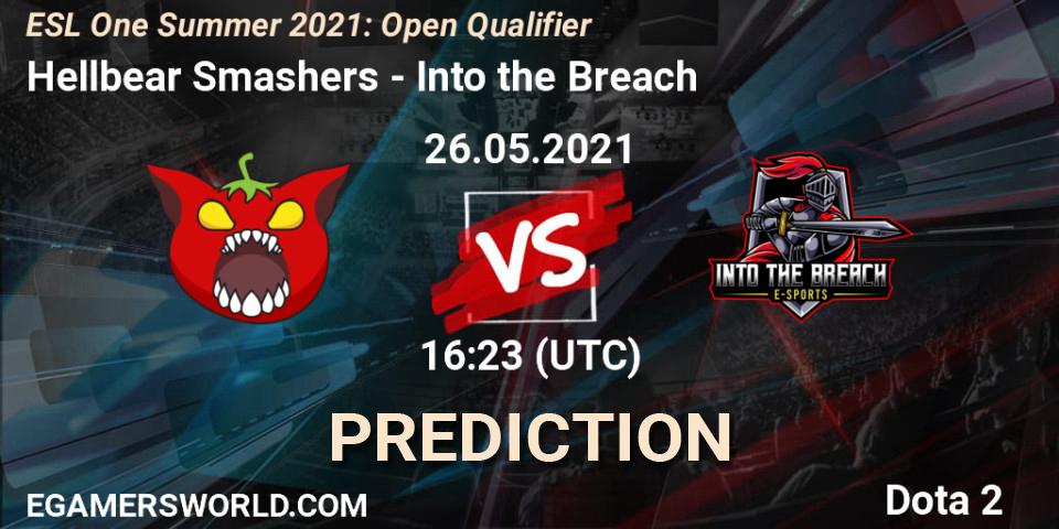 Hellbear Smashers - Into the Breach: прогноз. 26.05.21, Dota 2, ESL One Summer 2021: Open Qualifier