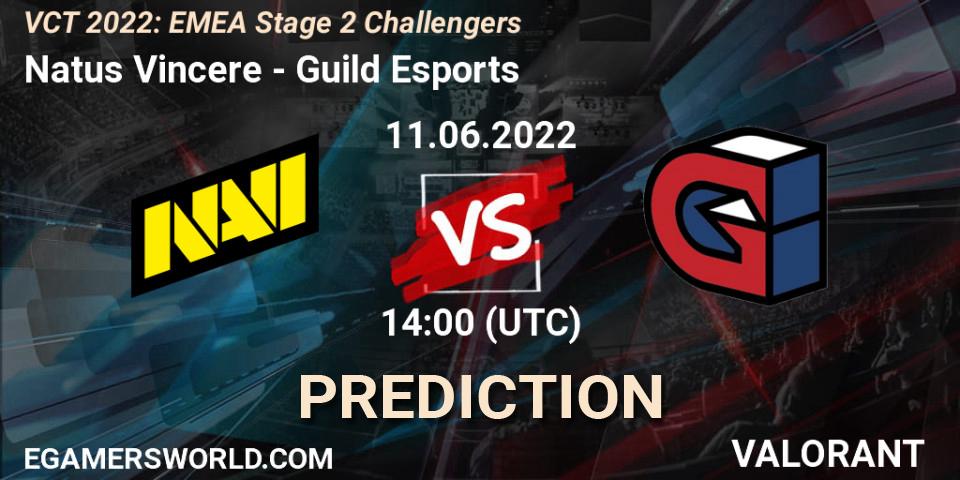Natus Vincere - Guild Esports: прогноз. 11.06.2022 at 14:00, VALORANT, VCT 2022: EMEA Stage 2 Challengers