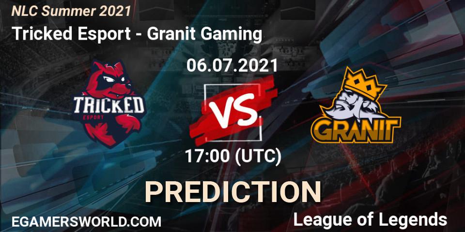 Tricked Esport - Granit Gaming: прогноз. 06.07.2021 at 17:00, LoL, NLC Summer 2021