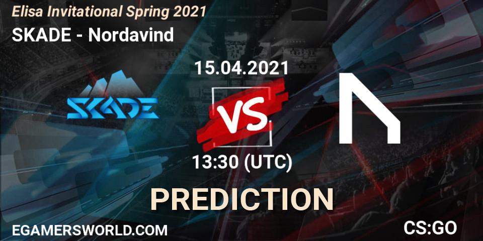 SKADE - Nordavind: прогноз. 15.04.2021 at 13:30, Counter-Strike (CS2), Elisa Invitational Spring 2021