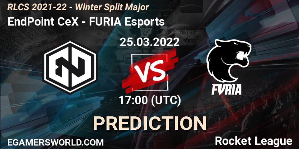 EndPoint CeX - FURIA Esports: прогноз. 25.03.2022 at 17:00, Rocket League, RLCS 2021-22 - Winter Split Major