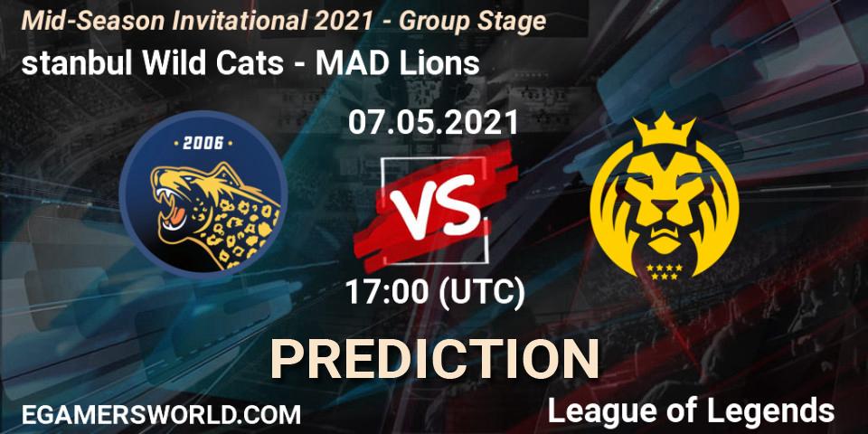İstanbul Wild Cats - MAD Lions: прогноз. 07.05.2021 at 17:00, LoL, Mid-Season Invitational 2021 - Group Stage