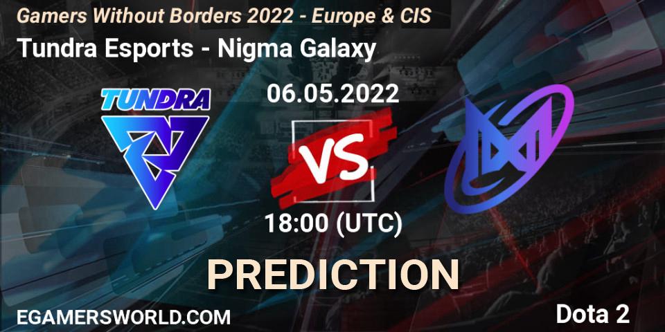 Tundra Esports - Nigma Galaxy: прогноз. 06.05.2022 at 18:51, Dota 2, Gamers Without Borders 2022 - Europe & CIS