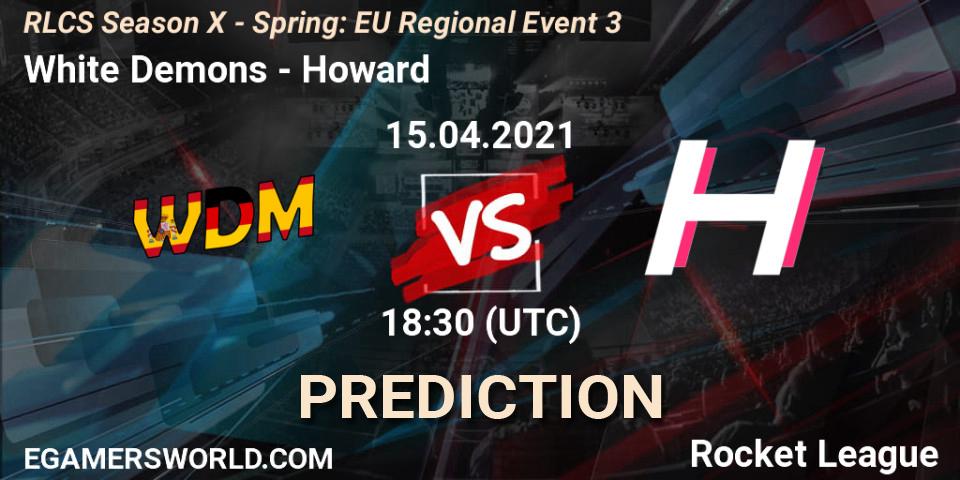 White Demons - Howard: прогноз. 15.04.2021 at 18:30, Rocket League, RLCS Season X - Spring: EU Regional Event 3