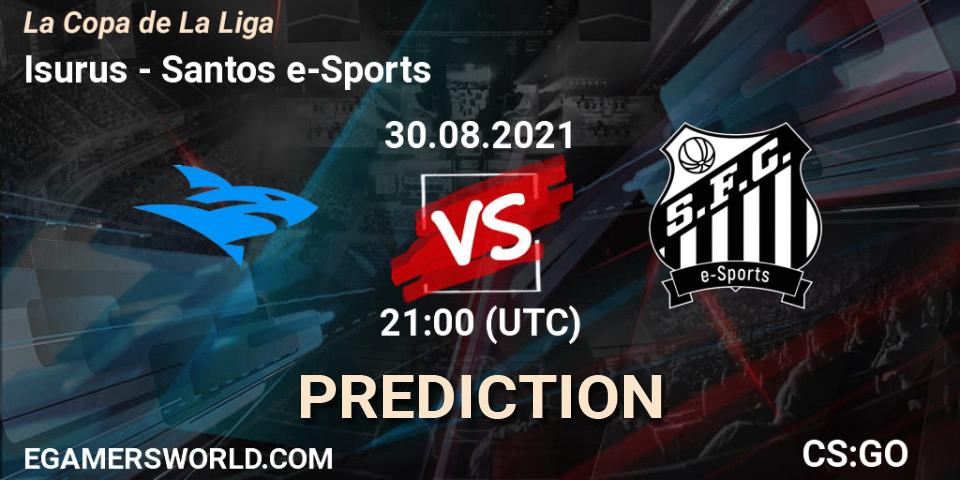 Isurus - Santos e-Sports: прогноз. 31.08.21, CS2 (CS:GO), La Copa de La Liga