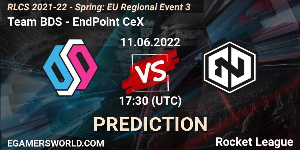 Team BDS - EndPoint CeX: прогноз. 11.06.2022 at 17:30, Rocket League, RLCS 2021-22 - Spring: EU Regional Event 3