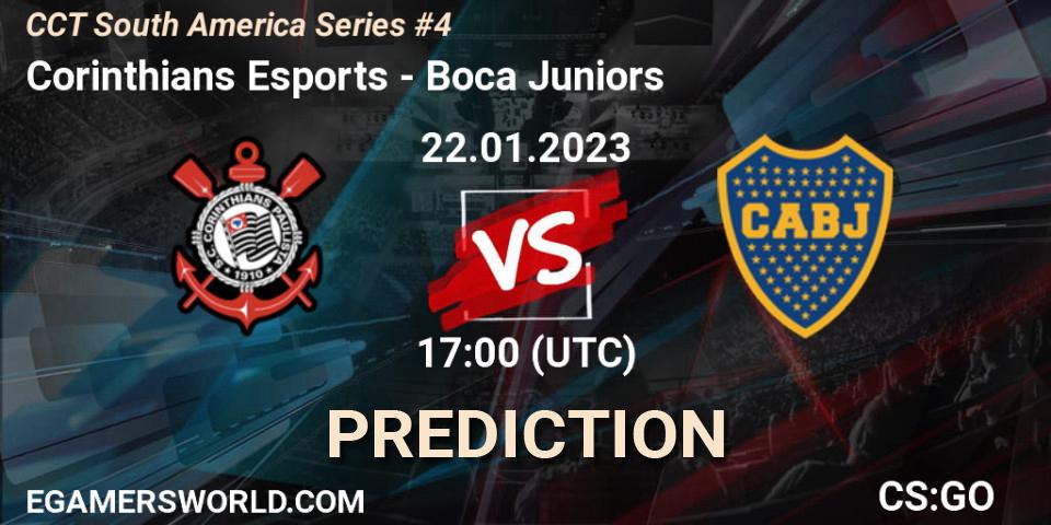 Corinthians Esports - Boca Juniors: прогноз. 22.01.23, CS2 (CS:GO), CCT South America Series #4