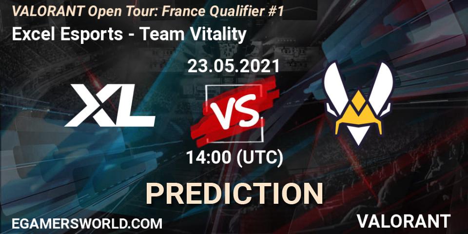 Excel Esports - Team Vitality: прогноз. 23.05.2021 at 14:00, VALORANT, VALORANT Open Tour: France Qualifier #1