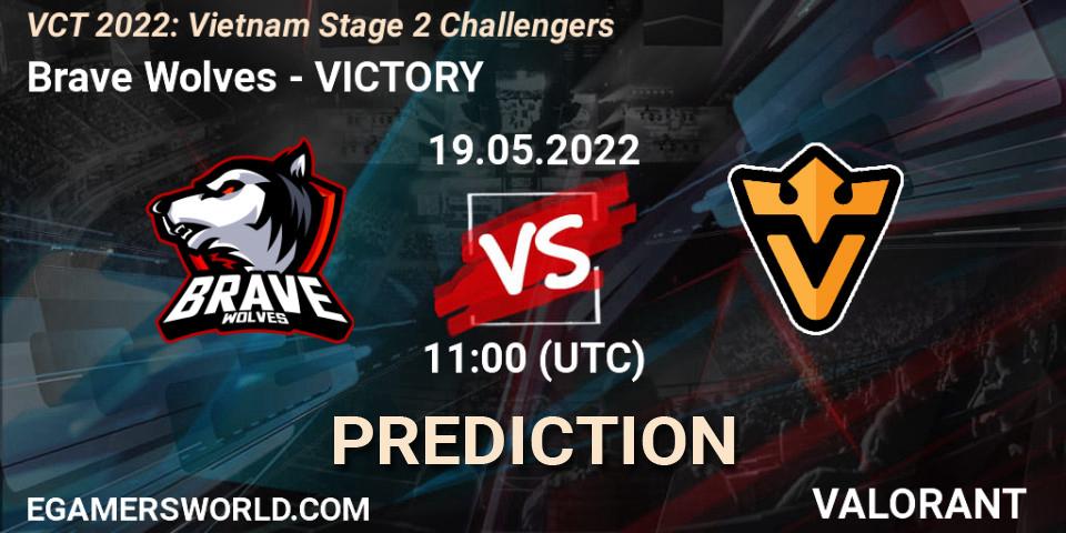 Brave Wolves - VICTORY: прогноз. 19.05.2022 at 11:00, VALORANT, VCT 2022: Vietnam Stage 2 Challengers