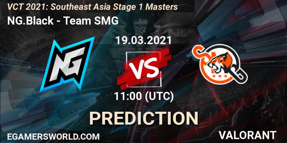 NG.Black - Team SMG: прогноз. 19.03.2021 at 11:50, VALORANT, VCT 2021: Southeast Asia Stage 1 Masters