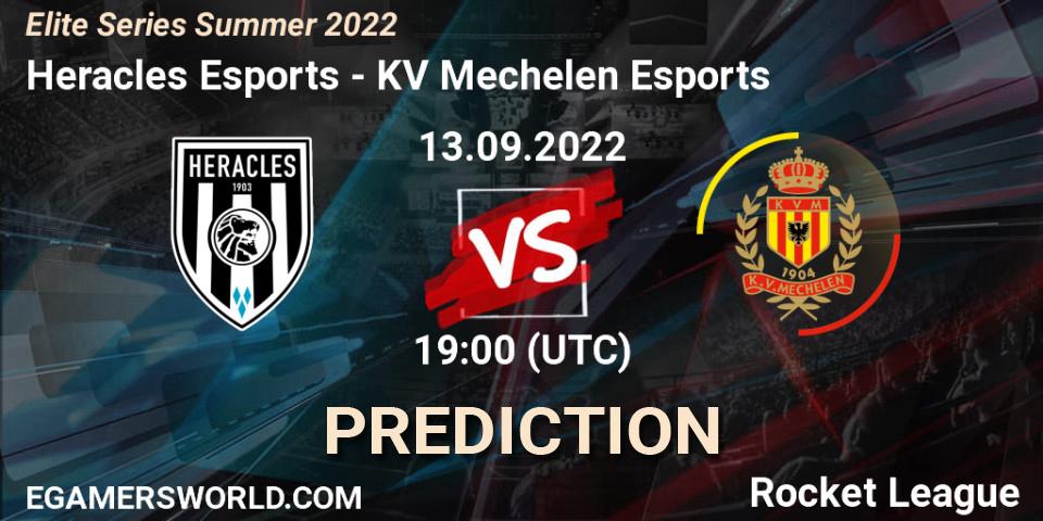 Heracles Esports - KV Mechelen Esports: прогноз. 13.09.2022 at 17:20, Rocket League, Elite Series Summer 2022