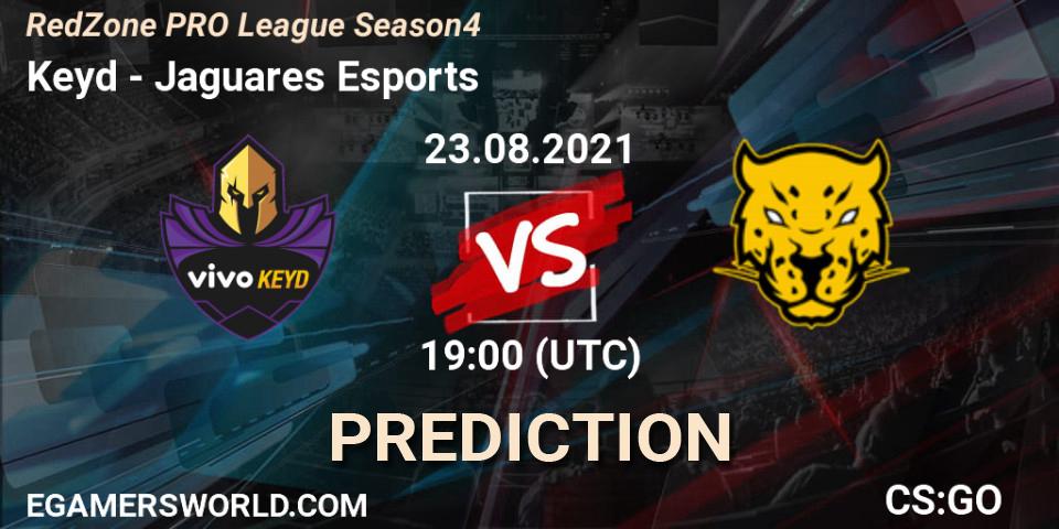 Keyd - Jaguares Esports: прогноз. 23.08.2021 at 19:00, Counter-Strike (CS2), RedZone PRO League Season 4